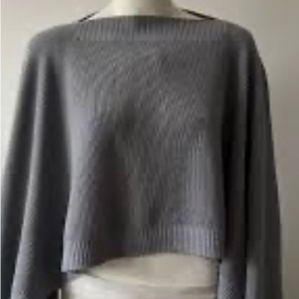 2021-Lululemon Forward Flow Poncho 0/S dark gray. Boolux,tencel,  Cashmere